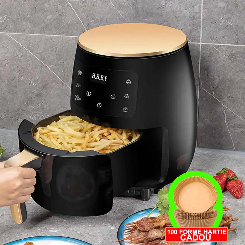 Friteuza AirFryer Pro 3 + 100 Hartii de Copt Cadou Airfrier Glorio