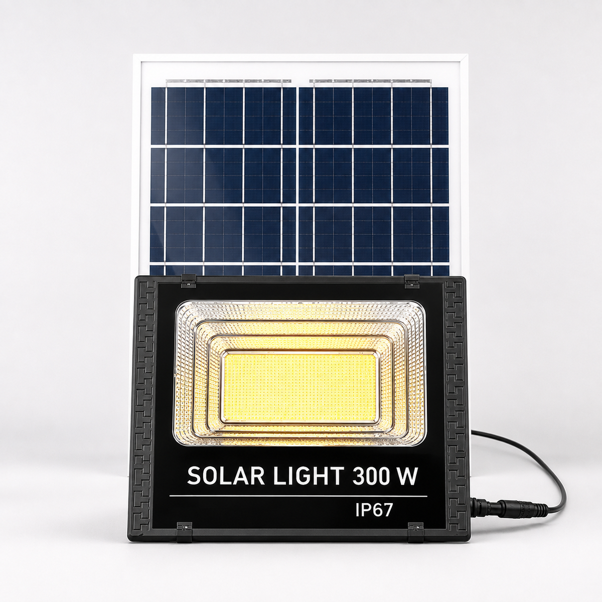 Proiector Solar LED 400W cu Panou Solar Separat – IP67, rezistent la ploaie Glorio