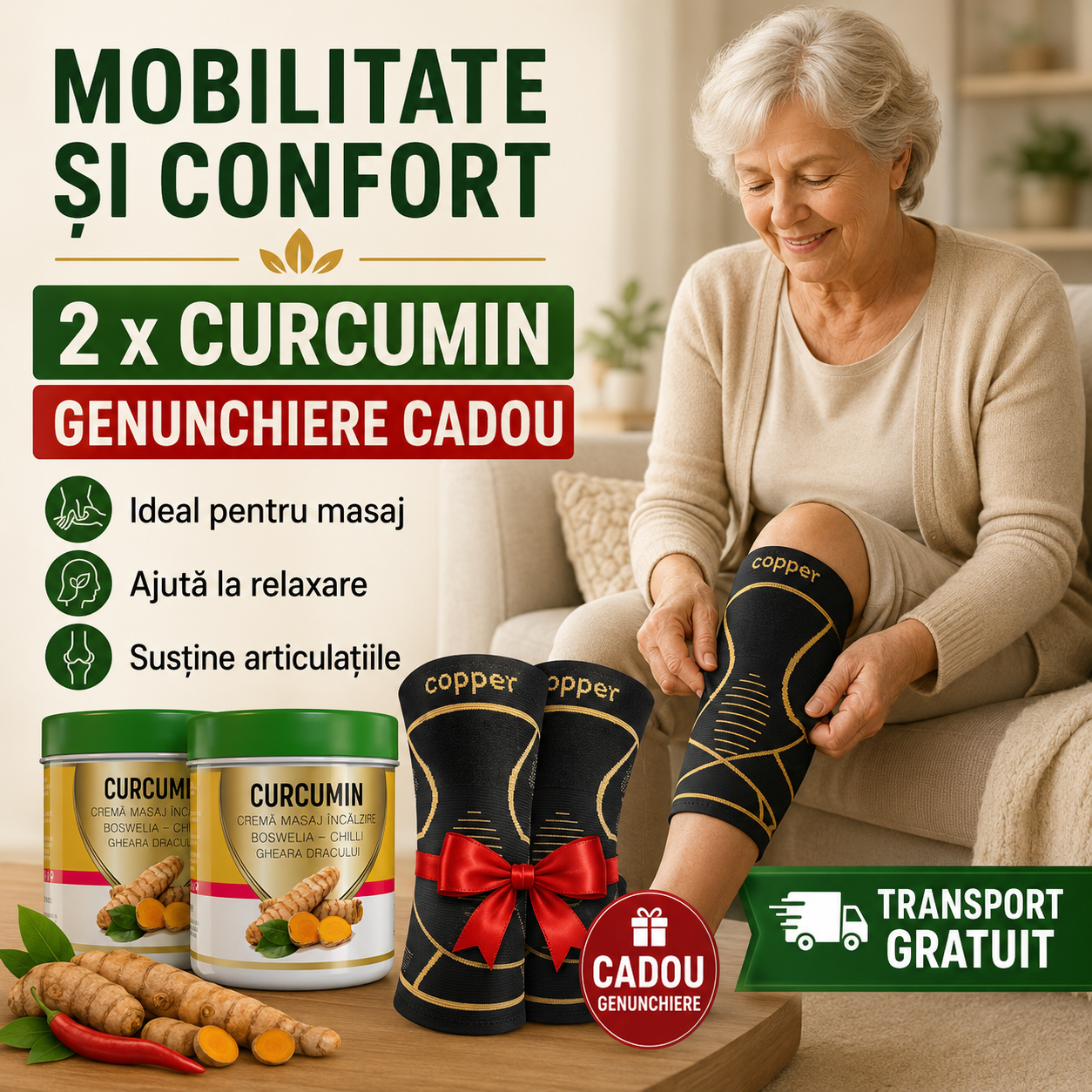 Pachet complet pentru confort și mobilitate Glorio