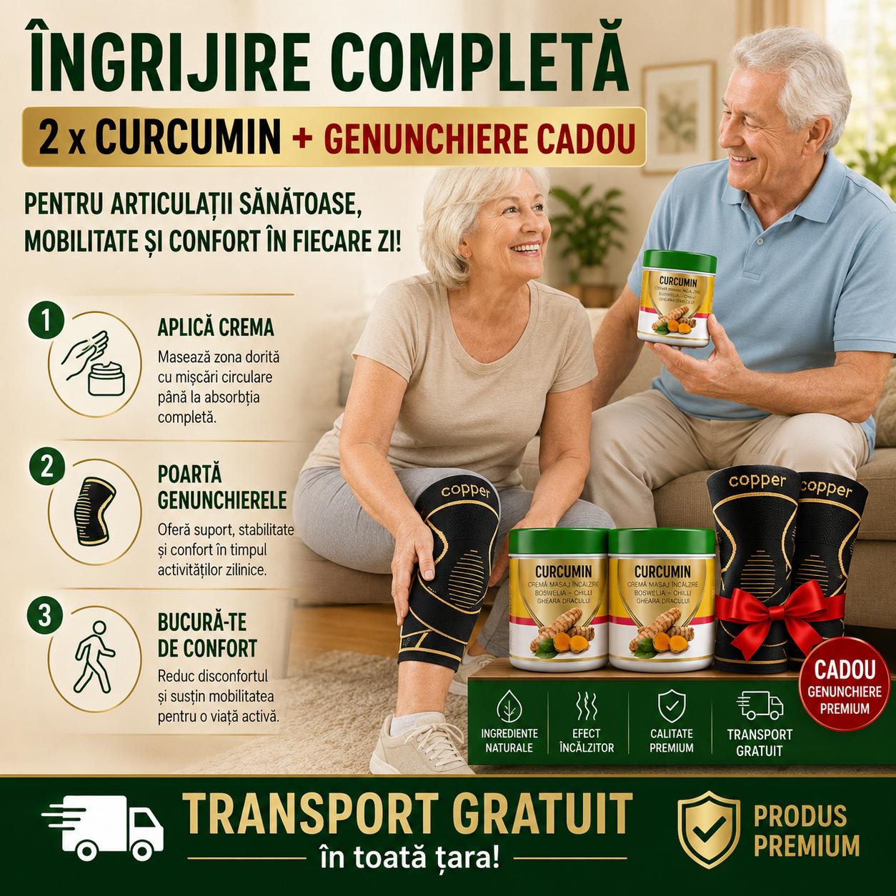 Pachet complet pentru confort și mobilitate Glorio