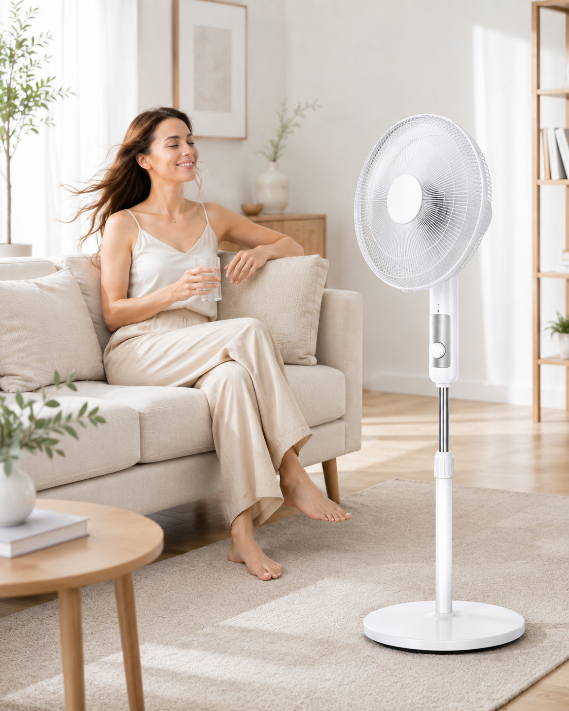 Ventilator cu Picior – Răcoare rapidă în orice cameră Glorio