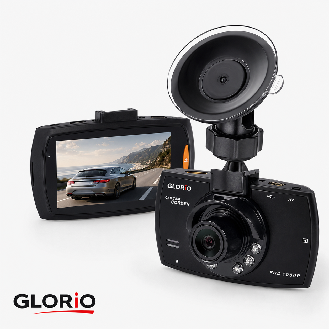 Camera de Bord DVR HD Night Vision, Ecran 2.7 inch, Senzor de miscare + Card 32 GB CADOU Doimeseriasi.ro