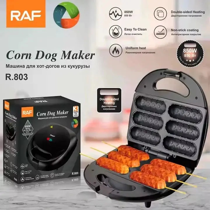 Aparat Electric pentru Rulouri și Hot Dog, RAF R803, 850W Glorio