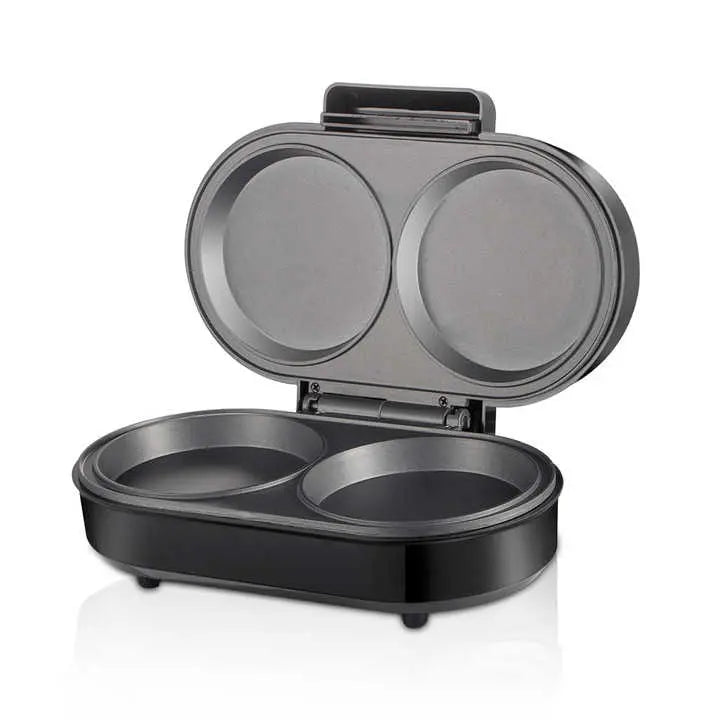 Aparat de făcut burgeri și omlete RAF R.245, 850W, 2 compartimente, suprafață antiaderentă Glorio