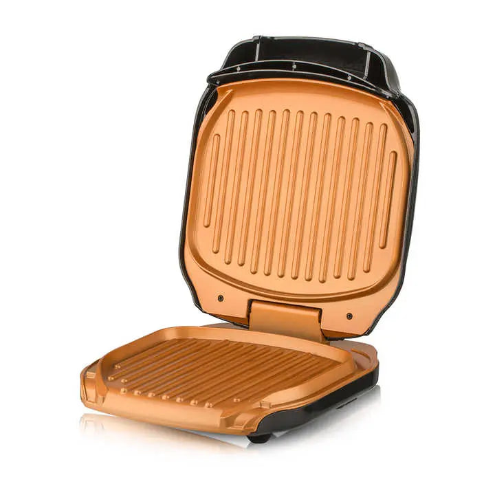 Sandwich Maker Grill Panini RAF R.522, Suprafață Antiaderentă, 850W Glorio