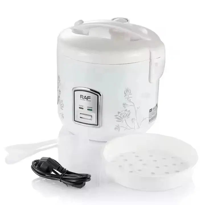 Oala electrica pentru gatit cu aburi rice cooker, RAF R180, 1000 W, 5 L, gatit/incalzit, 23x29 cm Glorio