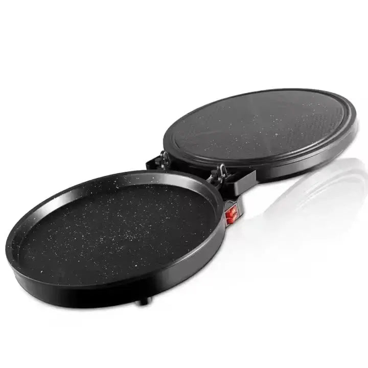 Aparat pentru preparat pizza, RAF R5412, 1100W, termostat reglabil, diametru 30 cm Glorio
