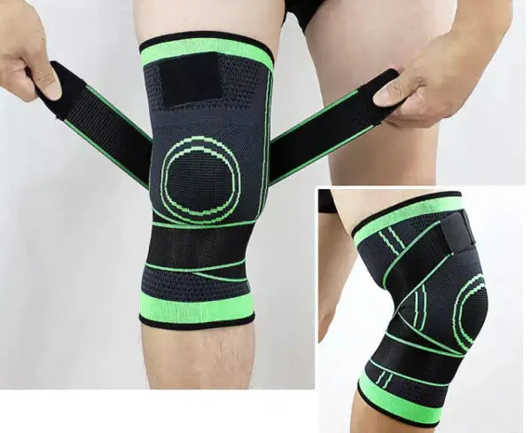 1+1 GRATIS (4 genunchiere)  GENUNCHIERA ELASTICA 3D, AJUSTABILA, MARIME UNIVERSALA Doimeseriasi.ro