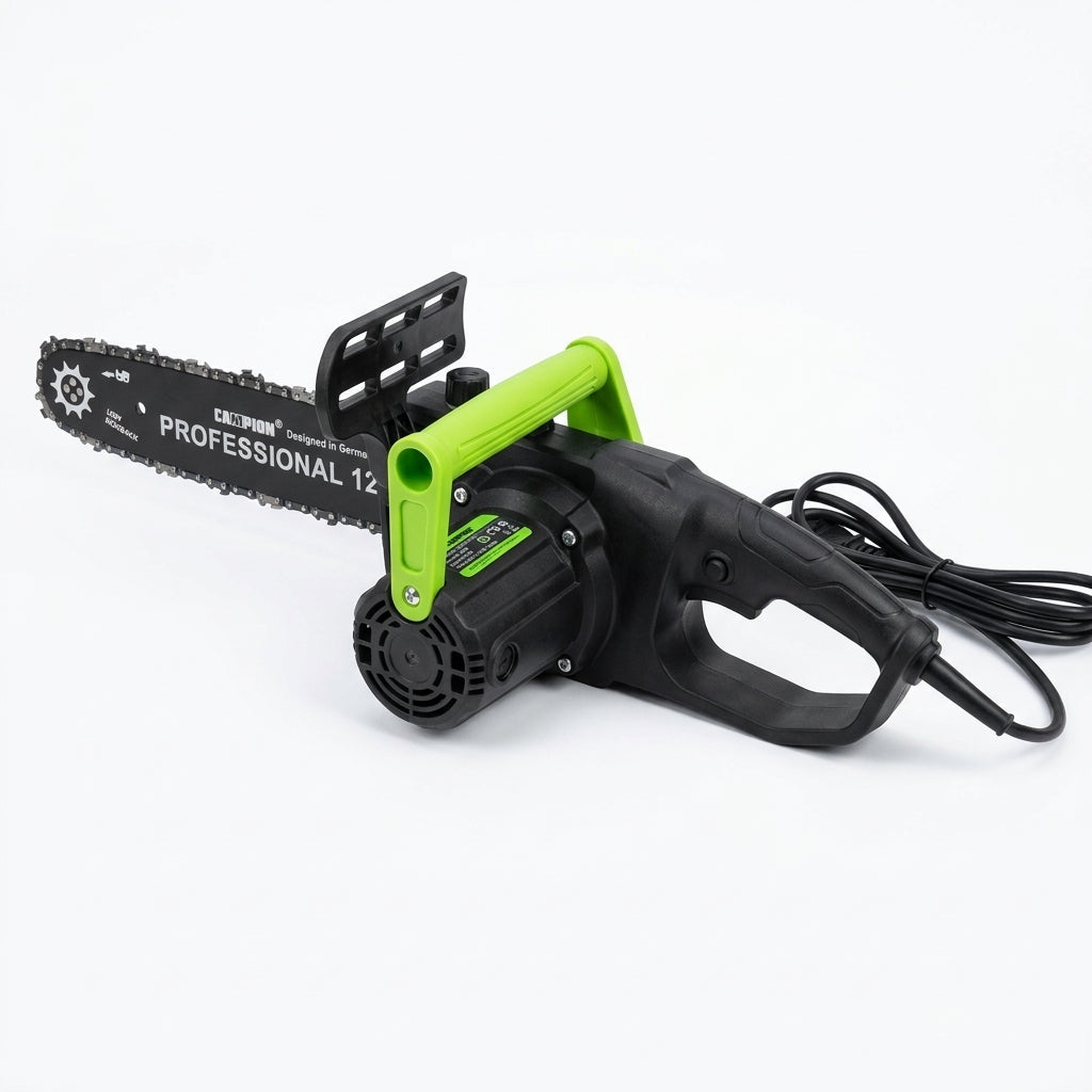 Drujbă Electrică CAMPION Professional, 3000W, Lamă 30 cm, Viteză 15 m/s, Ungere Automată Glorio