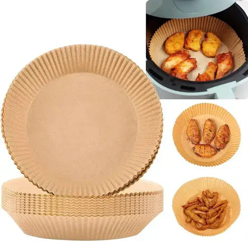 SET PROMO : 300 Hartii de Copt Pentru Friteuza ( Air Fryer) Doimeseriasi.ro