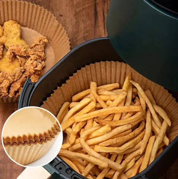 SET PROMO : 300 Hartii de Copt Pentru Friteuza ( Air Fryer) Doimeseriasi.ro