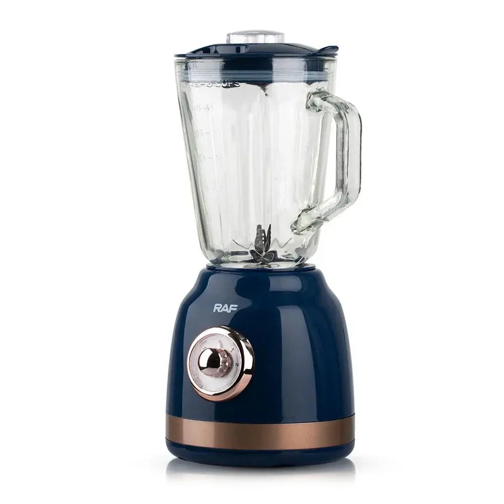 Blender Electric Puternic RAF 2826, Capacitate 1500ml, 1000W, cu 6 Lame Glorio