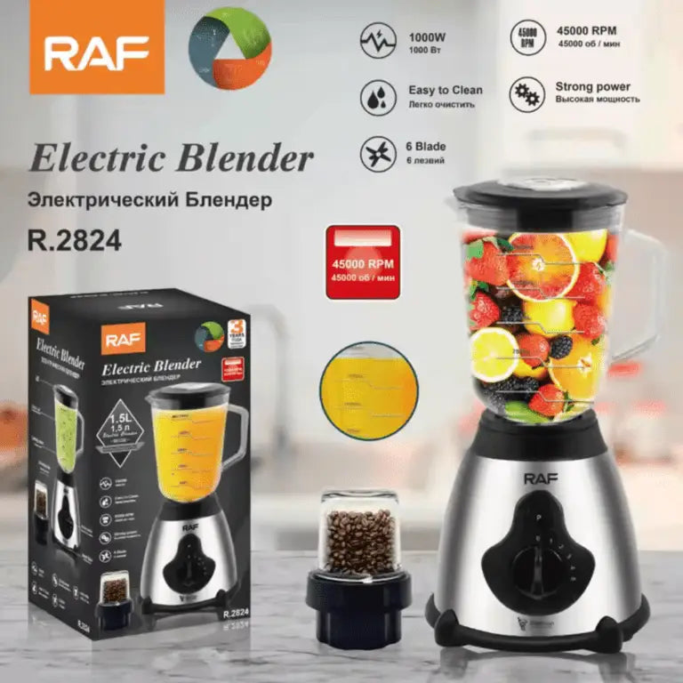 Blender electric 2 în 1 RAF R.2824, 1000w Glorio.ro