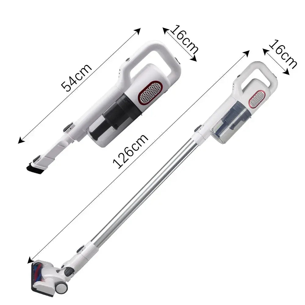 Aspirator Vertical RAF R8669 - 120W, 2000mAh, Lumini LED, Fara fir Glorio