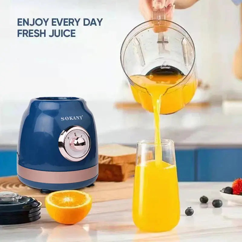 Blender Electric Puternic RAF 2826, Capacitate 1500ml, 1000W, cu 6 Lame Glorio