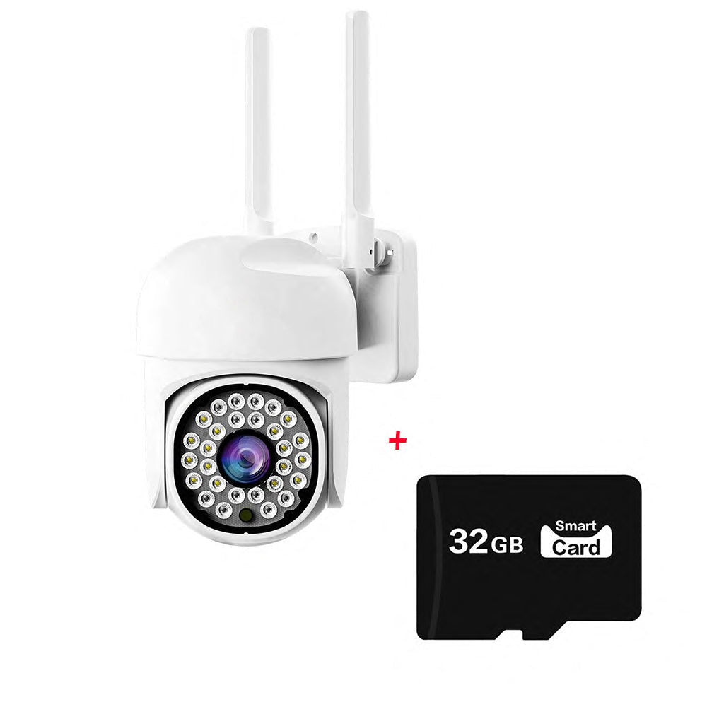 Cameră de Supraveghere de Exterior JORTAN Color  + Card 32GB Cadou Glorio