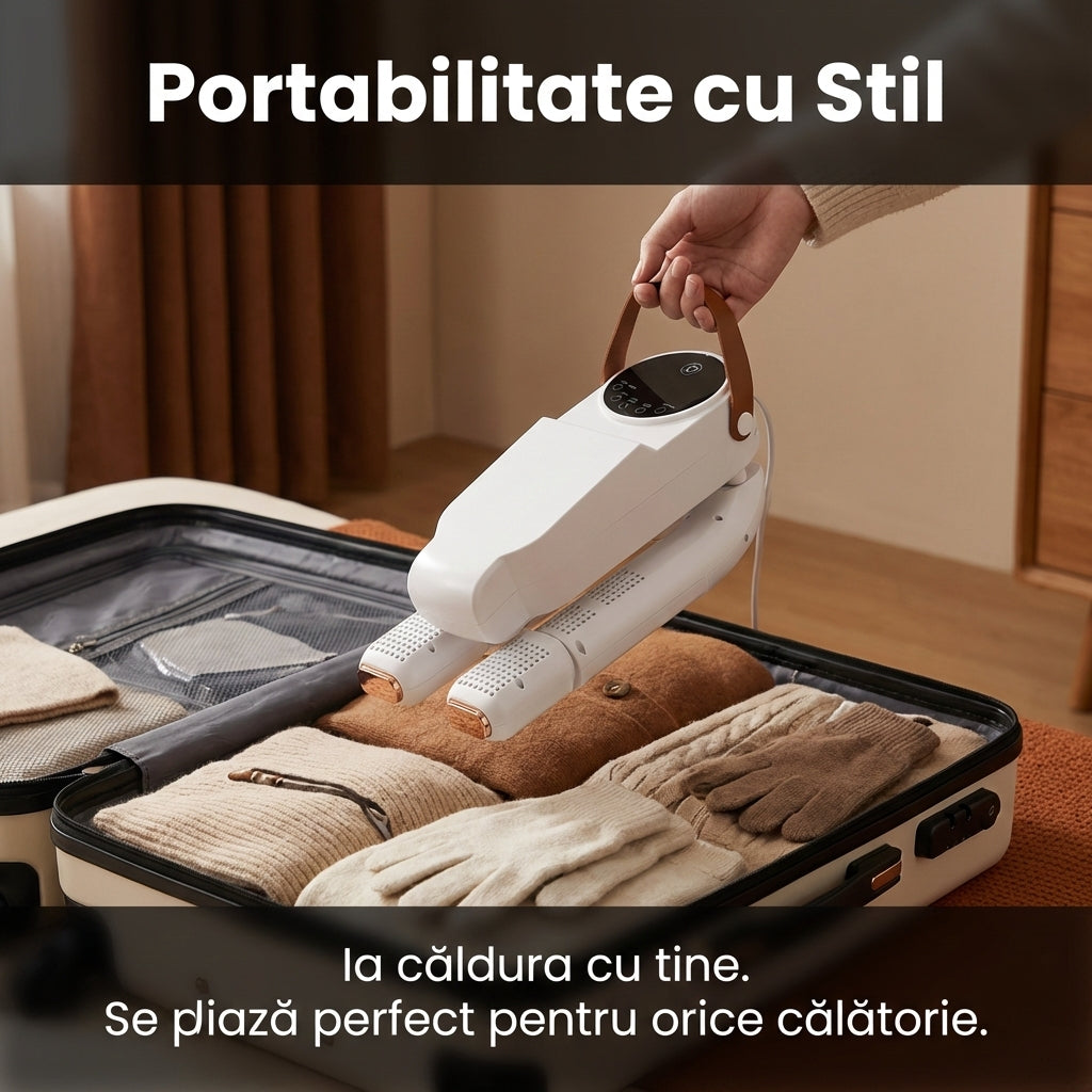 Uscător Electric DryBoost pentru Încălțăminte 150W cu Sterilizare UV Glorio