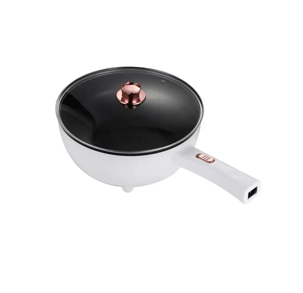 Tigaie Electrica Multifunctionala FRYING POT, Putere 1000W, Diametru 26 cm, Capacitate 3L Neamtul.ro