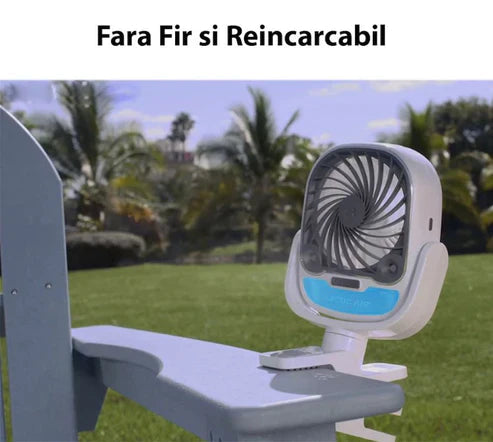 Mini Racitor Portabil Cu Apa Si Gheta Arctic Cool 360° Ideal Pentru Cort, Carucior Bebe Neamtul.ro