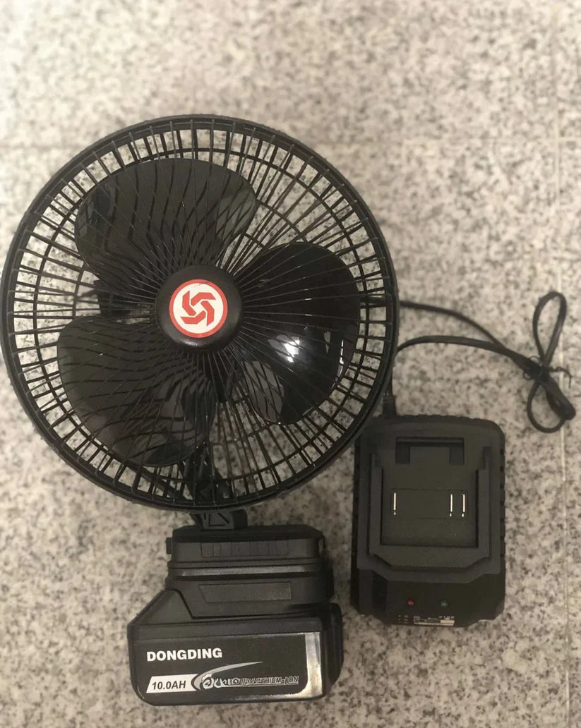 Ventilator Portabil Cu Acumulator Puternic – Baterie 96V + Încarcator CADOU Neamtul.ro