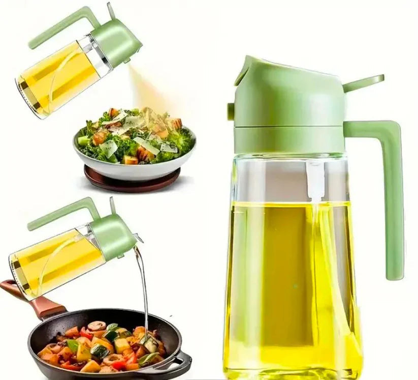 1+1 GRATIS: Recipient Presurizat Pentru Ulei Cu Pulverizare Fina, 300 ml Neamtul.ro