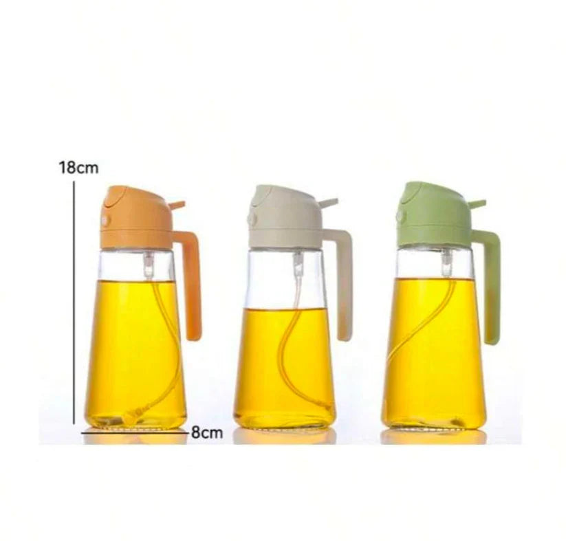 1+1 GRATIS: Recipient Presurizat Pentru Ulei Cu Pulverizare Fina, 300 ml Neamtul.ro