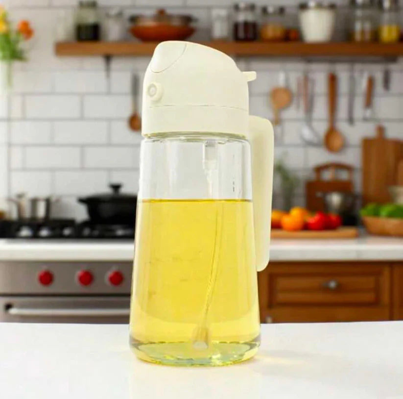 1+1 GRATIS: Recipient Presurizat Pentru Ulei Cu Pulverizare Fina, 300 ml Neamtul.ro