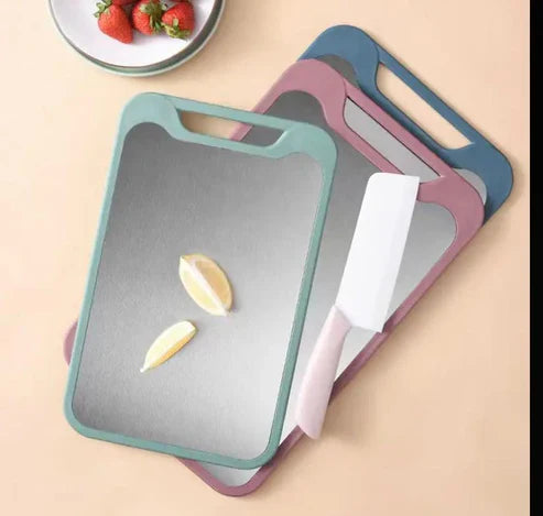 1+1 Gratis: Fund De Tocat Profesional Din Otel Inoxidabil, 35 x 22 CM Neamtul.ro
