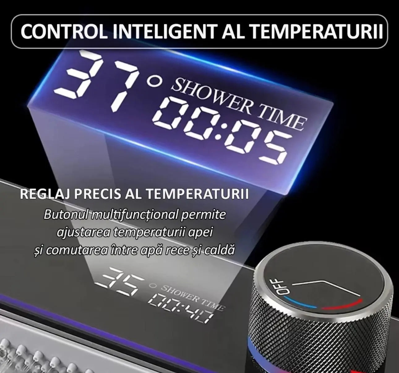 Chiuveta Premium 14 In 1 Cu Display Digital, Lumina Ambientala Neamtul.ro