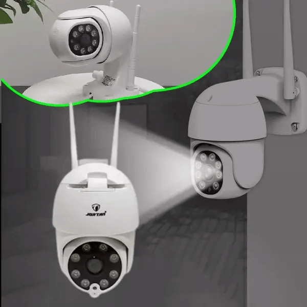 SET 4 X Camera Smart Color Jortan Surveillance4® Wifi, IP Vizualizare Live Prin Aplicatie, Senzor de Miscare + 4 CARDURI DE 64 GB CADOU Doimeseriasi.ro