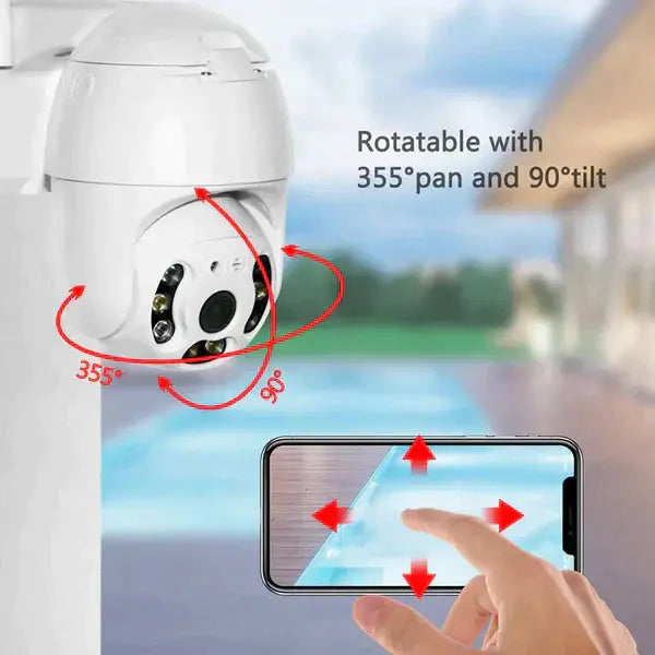 REDUCERE: SET 3 X Camera Smart Color Jortan Surveillance3® Wifi, IP Vizualizare Live Prin Aplicatie, Senzor de Miscare Doimeseriasi.ro