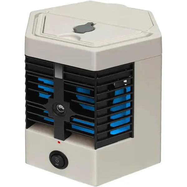 Mini Aer-Conditionat Portabil, 2 Moduri De Functionare, Putere 10W, Incarcare USB Doimeseriasi.ro