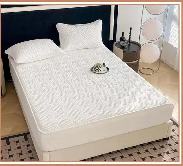 Topper Pentru Saltea, Cu Elastic, Material Tip Catifea, 160 X 200 cm + 2 Fete de Perna CADOU Doimeseriasi.ro