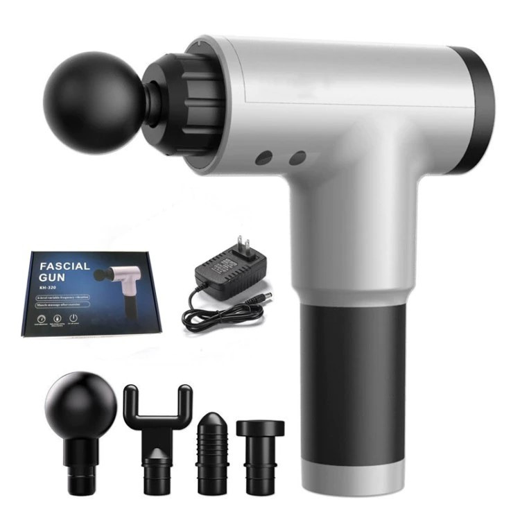 Aparat de masaj Relaxing Fit PRO cu 4 capete interschimbabile, 6 trepte de viteza, Acumulator Li-Ion Doimeseriasi.ro