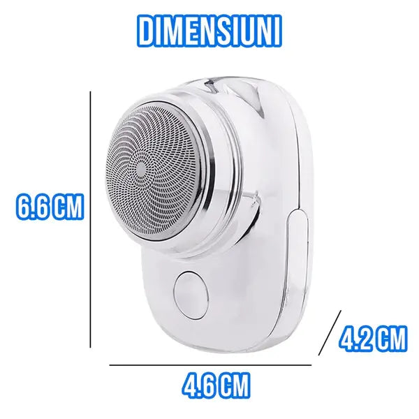 OFERTA 1+1 GRATIS: Aparat De Ras Universal, Portabil, 6 Lame De Taiere, Cu Acumulator, Incarcare Type-C Doimeseriasi.ro