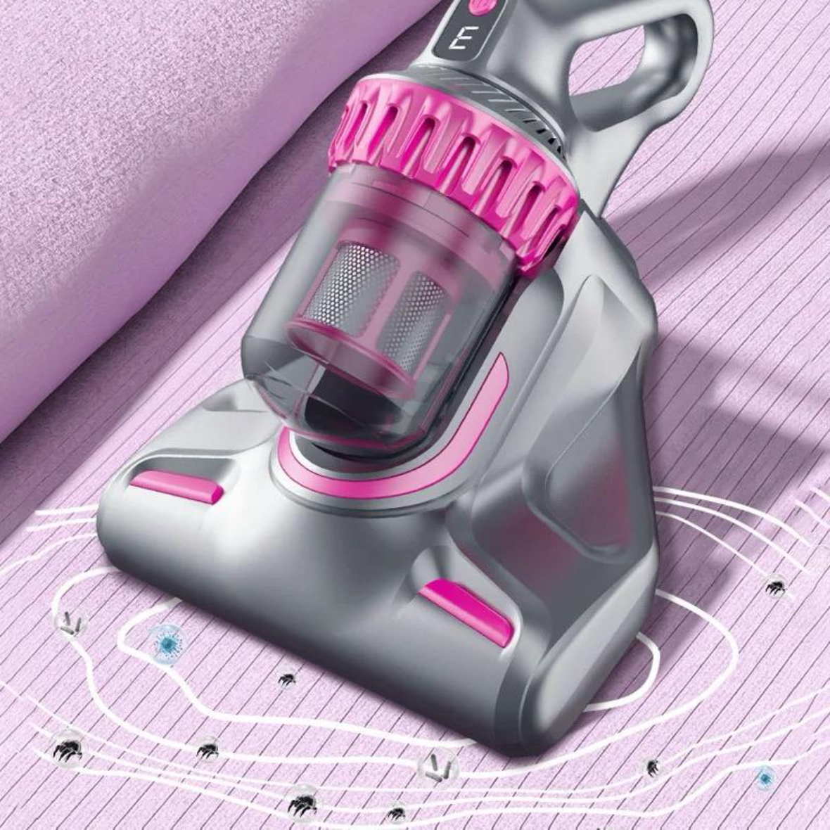 Aspirator Vertical Fara Fir 4 in 1 ,Silentios,Filtru Hepa, 100W, 3 Moduri De Putere + CADOU SURPRIZA Neamtul.ro