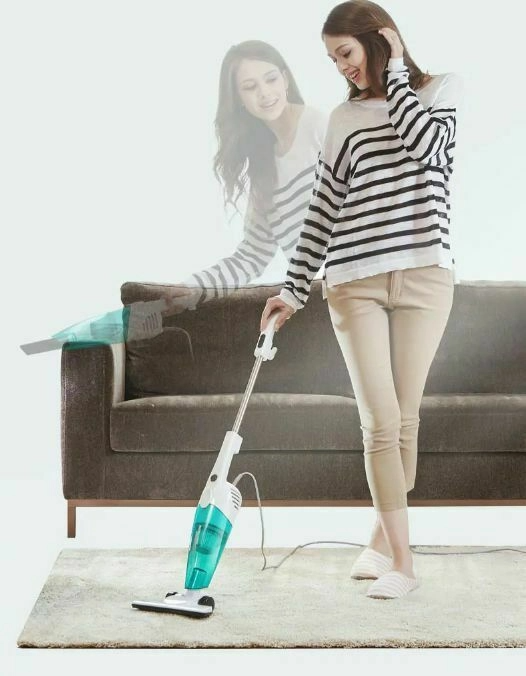 Aspirator Profesional Vertical , 2 in 1 ,Cu Flitru Hepa ,600W,Fara Sac + Mini Mop Portabil CADOU Neamtul.ro