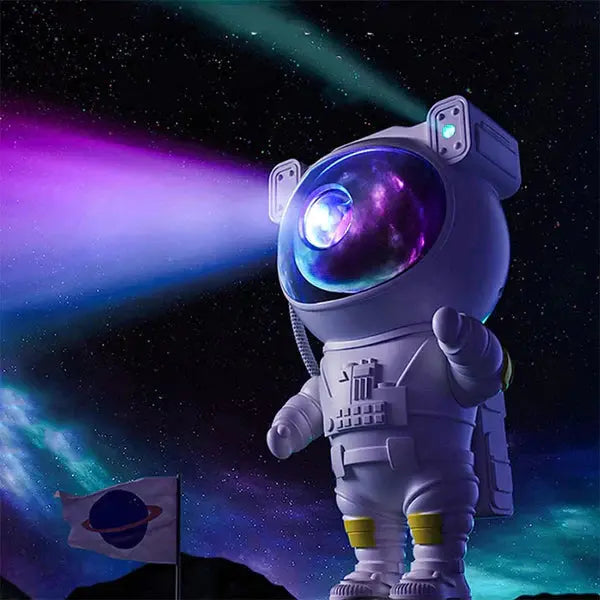 Lampa ASTRONAUT FullStar® cu proiectia galaxiei pe tavan Doimeseriasi.ro