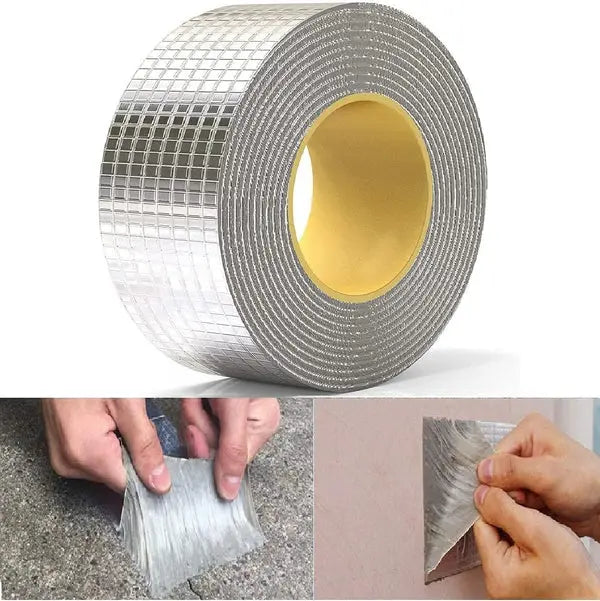 Banda Adeziva Durabila, Rezistenta La Apa si Temperaturi Inalte, Pentru Reparatii si Izolatii, 5 cm x 10 m, 1+1 CADOU Doimeseriasi.ro