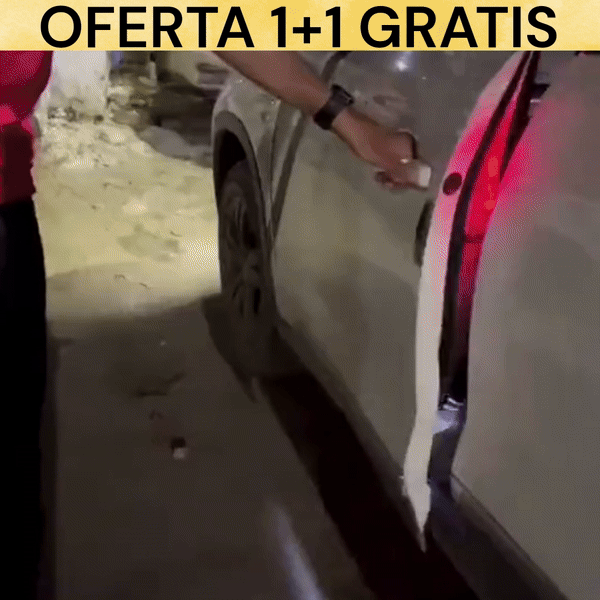 1+1 GRATIS: Banda Luminoasa Pentru Usi Autovehicul cu 3 Moduri De Iluminare Doimeseriasi.ro