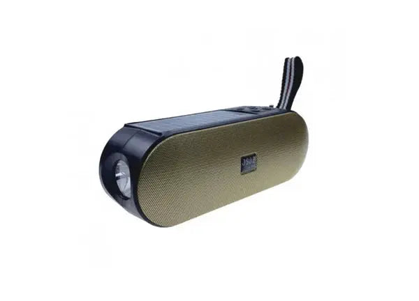 Radio Portabil cu BOXA PUTERNICA, Incarcare Solara Si Electrica, Bluetooth, Suport Card, Lanterna Integrata Doimeseriasi.ro