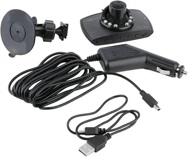 Camera de Bord DVR HD Night Vision, Ecran 2.7 inch, Senzor de miscare + Card 64 GB CADOU Doimeseriasi.ro