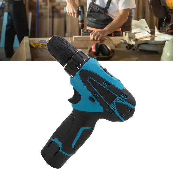 Bormasina Electrica, Cu 2 Acumulatori 12V, 24 Accesorii + Geanta De Transport CADOU Doimeseriasi.ro