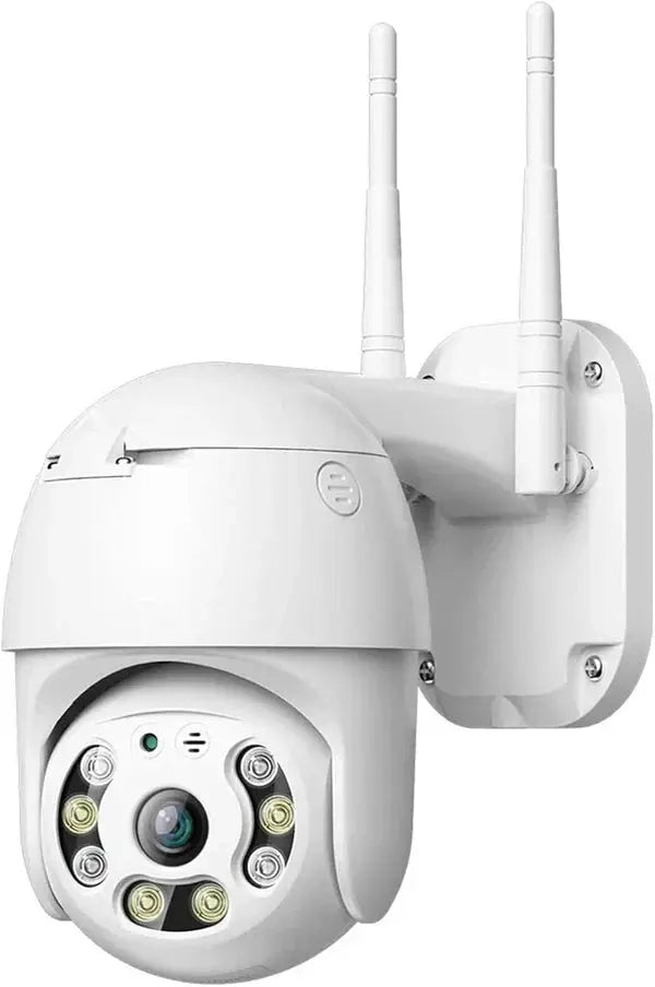 Set Promo: 4 Camere De Supraveghere Wifi Smart, Full HD, Senzor de Miscare, IP66, Aplicatie Telefon + 4 Carduri 64 GB Doimeseriasi.ro