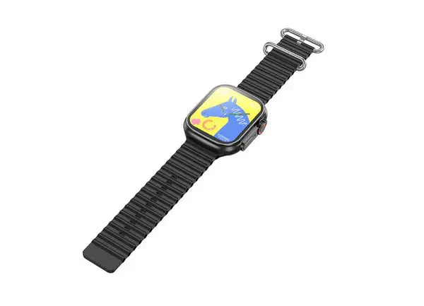 Ceas Smartwatch S9 Ultra, Deluxe Edition, Incarcare Wireless, Notificare Apel, Ritm Cardiac, Monitorizare Somn + 1 Bratara Silicon CADOU Neamtul.ro