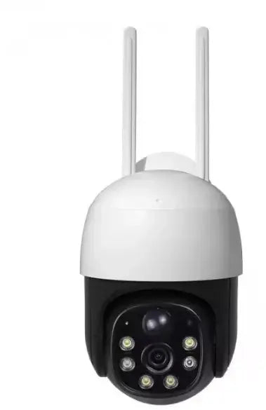 Camera de Supraveghere WiFi, Solara, Cu Acumulatori, Pentru Exterior, Vedere de Noapte, Grad Protectie Apa IP66, 2 Antene + card 32GB CADOU Neamtul.ro
