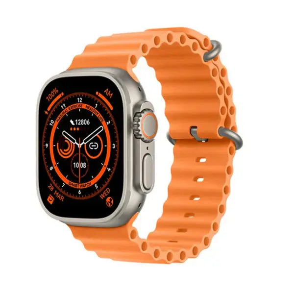 SmartWatch T800 Ultra cu Incarcator Wireless, Notificari Apel si Retele Sociale + Monitorizare Sanatate Doimeseriasi.ro