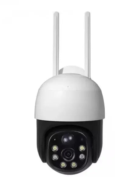 Camera de Supraveghere WiFi, Solara, Pentru Exterior, Vedere de Noapte, Grad Protectie Apa IP66, 2 Antene Doimeseriasi.ro