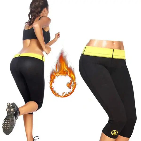 Set Fitness Din Pantaloni Si Centura Pentru Slabit , Marime S-XXL + 10 Plasturi CADOU Doimeseriasi.ro
