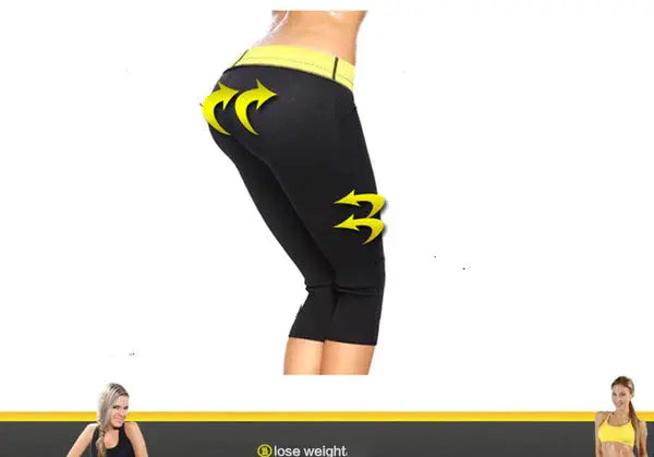 Set Fitness Din Pantaloni Si Centura Pentru Slabit , Marime S-XXL + 10 Plasturi CADOU Doimeseriasi.ro